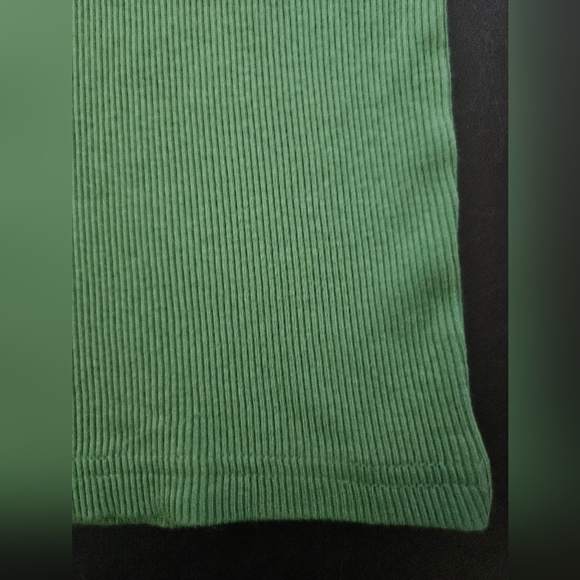 NWT - Old Navy Green Ribbed Cotton Tank Top - Size XL - Picture 2 of 8